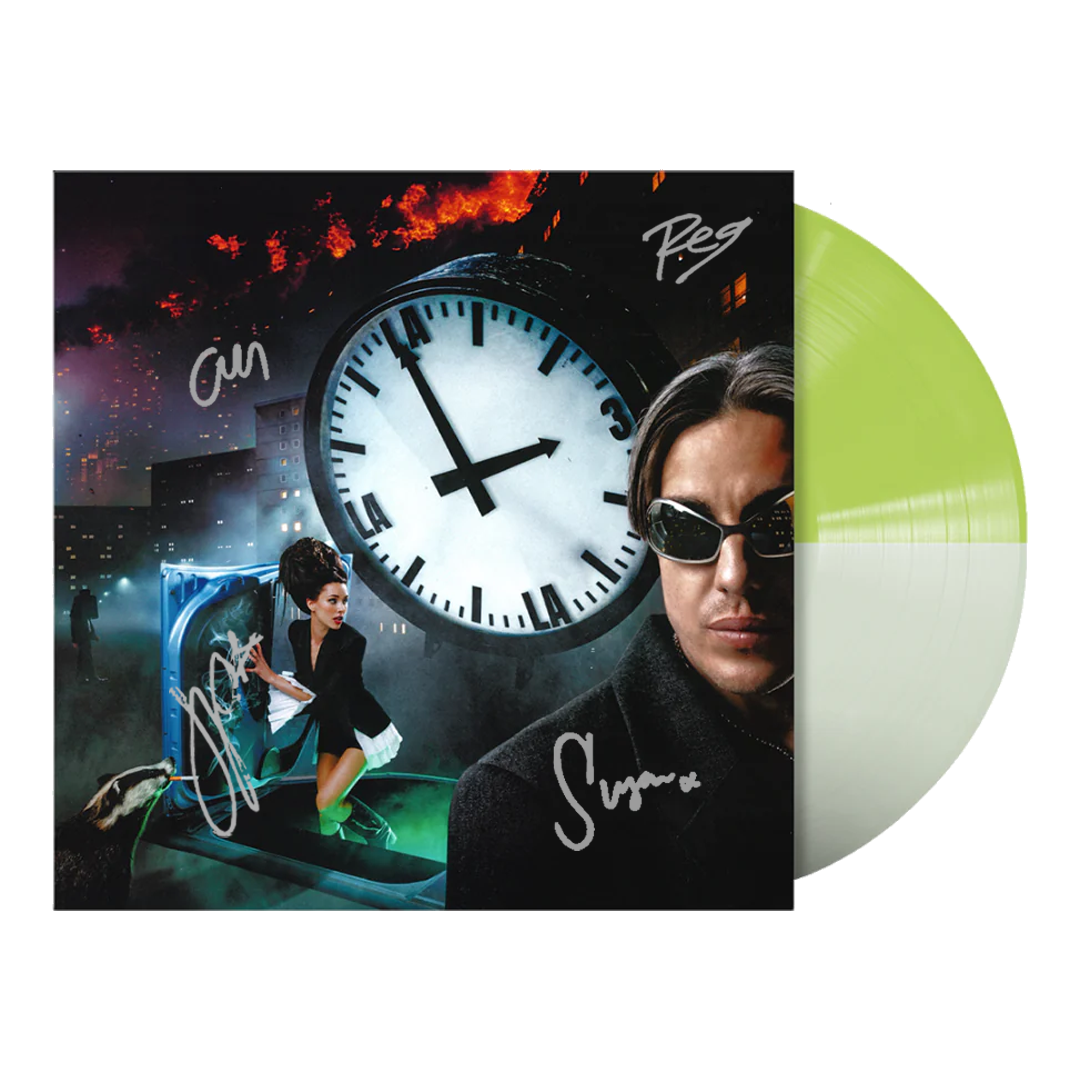 3AM (LA LA LA): hand-signed glow in the dark vinyl LP