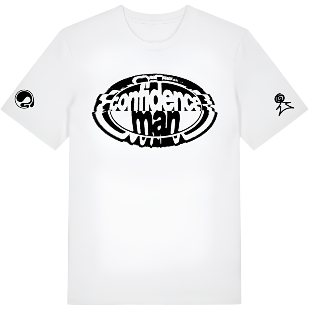 white 3AM (LA LA LA) tee