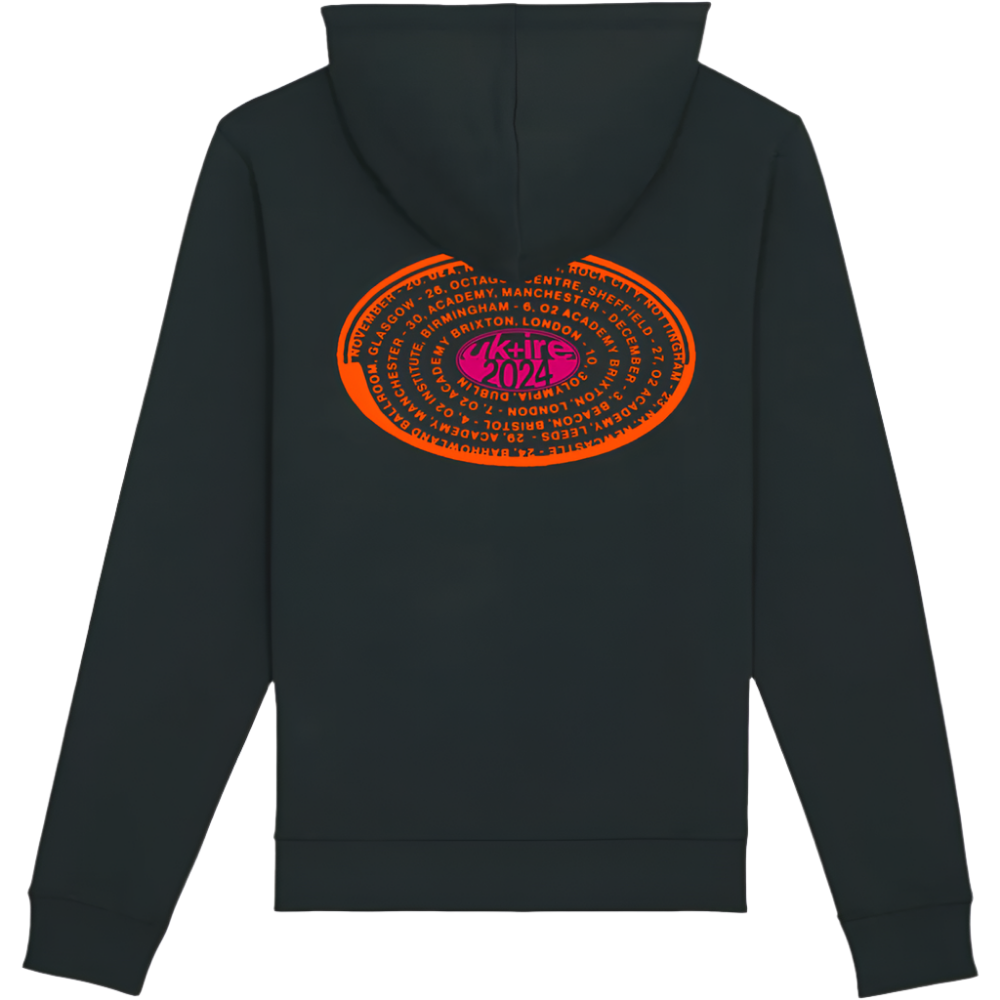 black UK+IRE tour hoodie